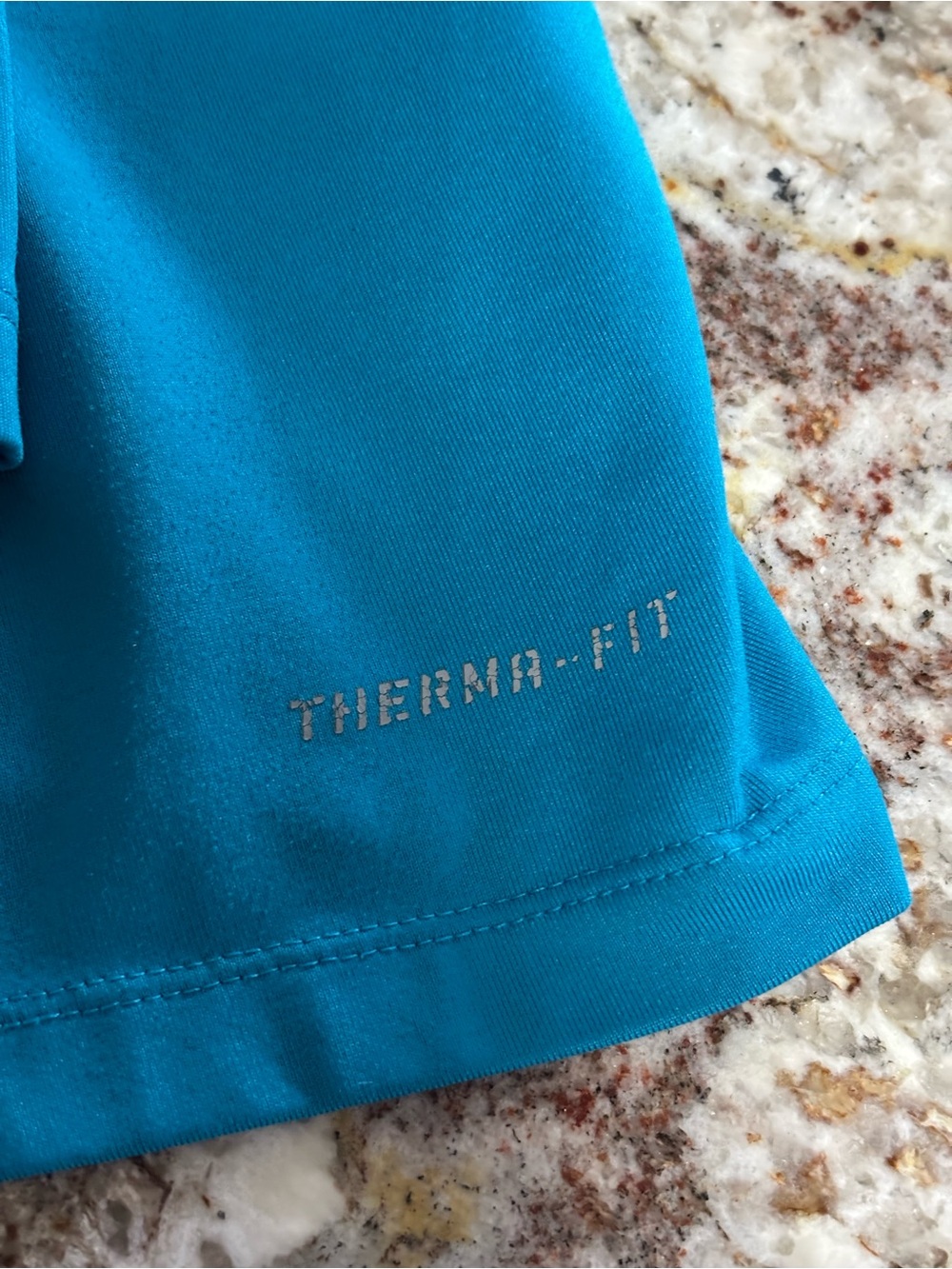 Nike Blue Therma-FIT Athletic Top - Picture 3 of 5